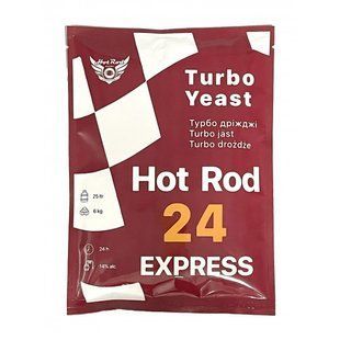 Турбо дріжджі Hot Rod 24 Express на 25 л (205 г) 6652138 фото